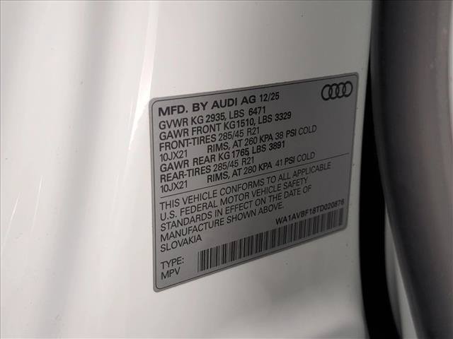 Certified 2026 Audi Q8 Premium AWD/4WD image 29