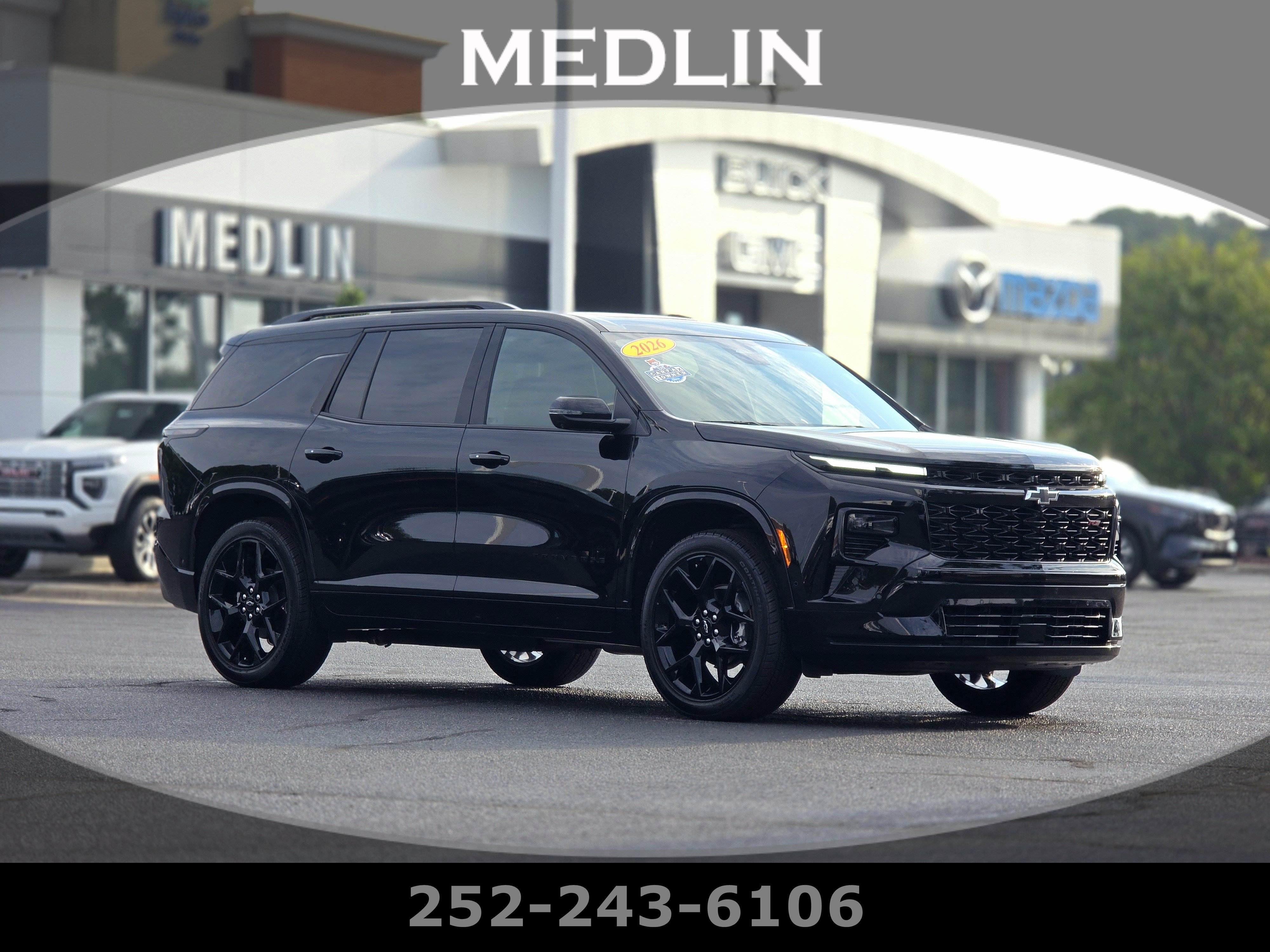 Used 2026 Chevrolet Traverse RS