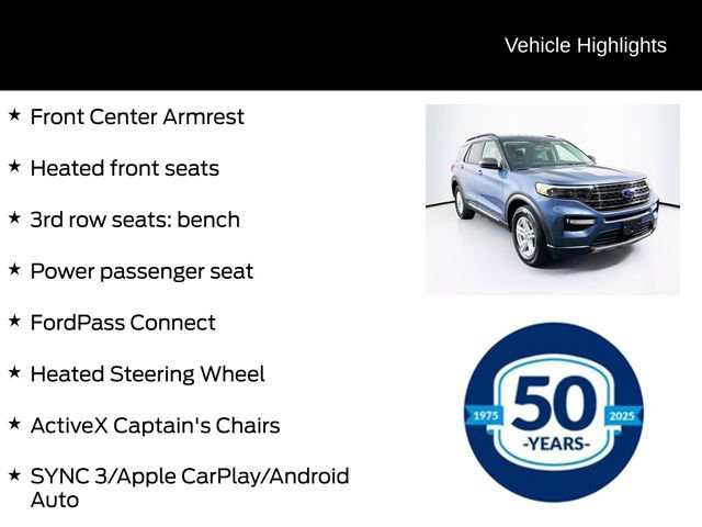 Used 2021 Ford Explorer XLT w/ Equipment Group 202A AWD/4WD image 16