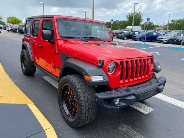Used 2021 Jeep Wrangler Unlimited Sport AWD/4WD image 2