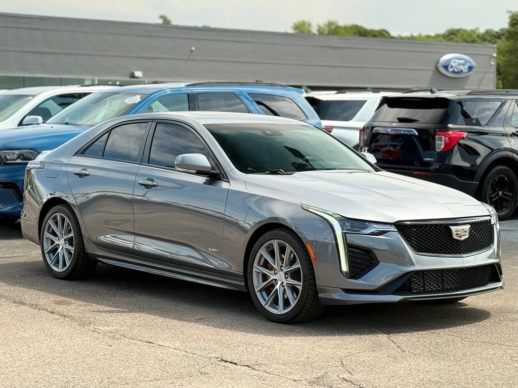 Used 2021 Cadillac CT4 V w/ Technology Package AWD/4WD image 33