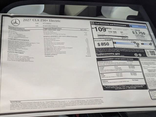 New 2027 Mercedes-Benz CLA 250+ image 18