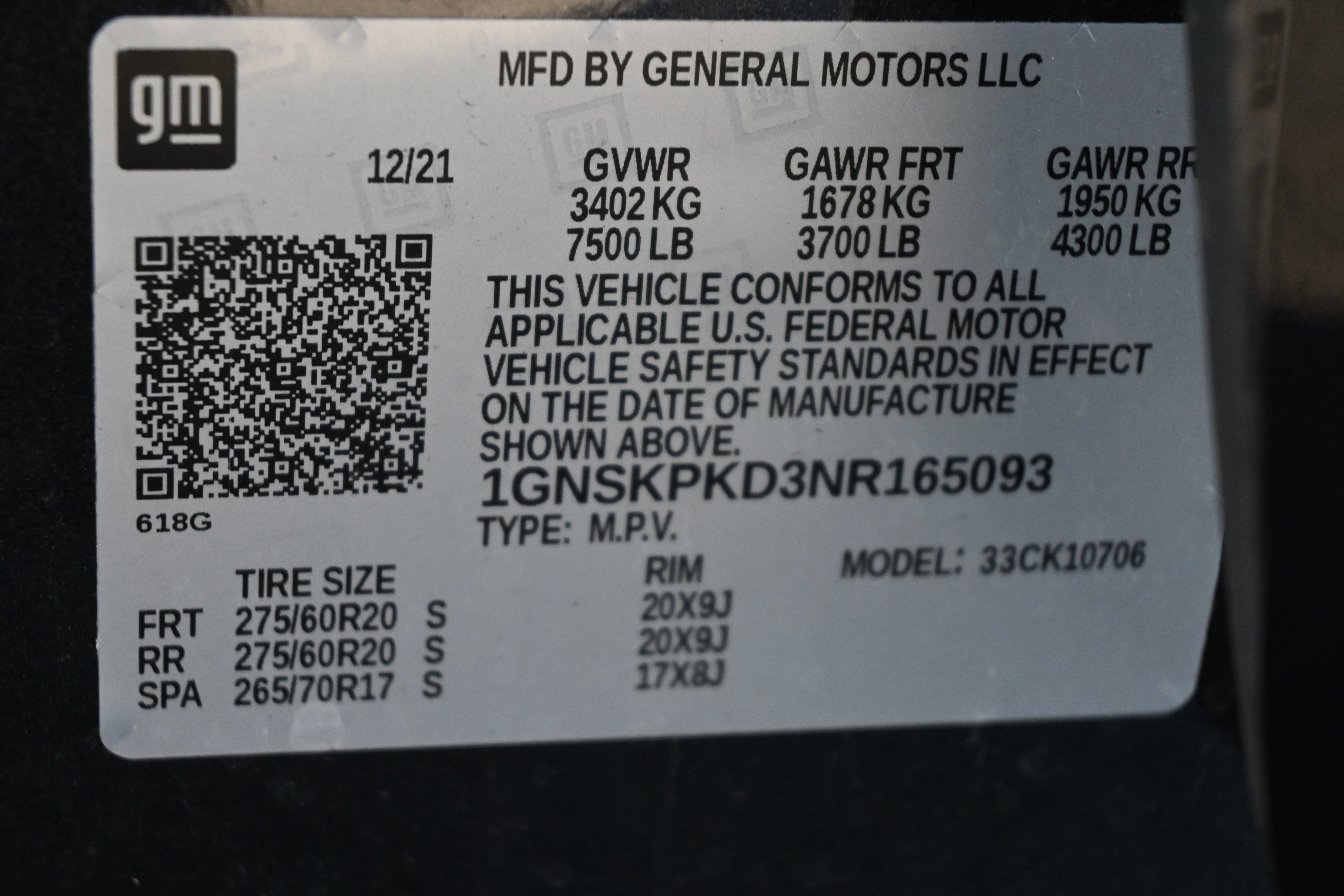 Used 2022 Chevrolet Tahoe Z71 w/ Luxury Package image 37