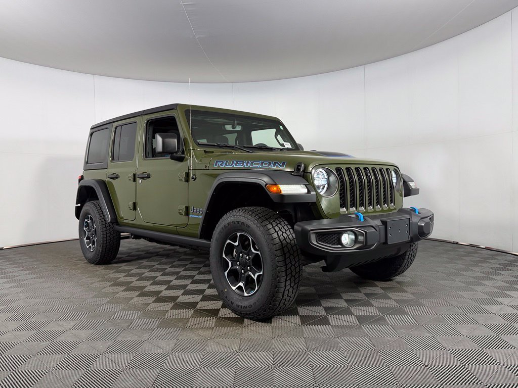 Used 2023 Jeep Wrangler Unlimited Rubicon 4xe w/ Cold Weather Group AWD/4WD image 4