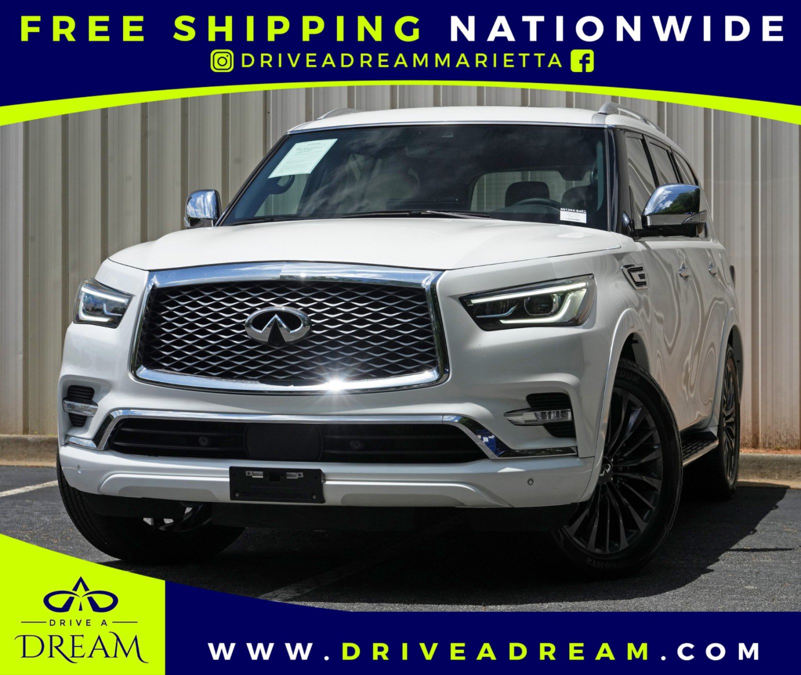 Used 2024 INFINITI QX80 Sensory w/ Cargo Package