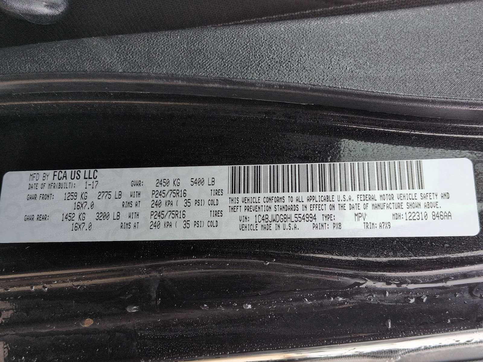 Used 2017 Jeep Wrangler Unlimited Sport w/ Connectivity Group image 31