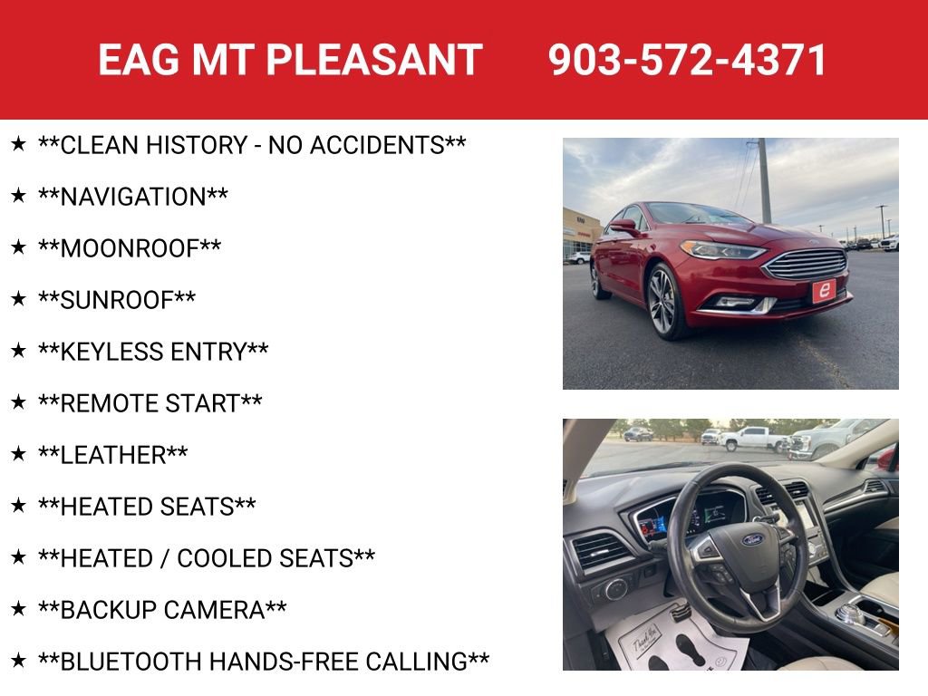 Used 2018 Ford Fusion Titanium image 4