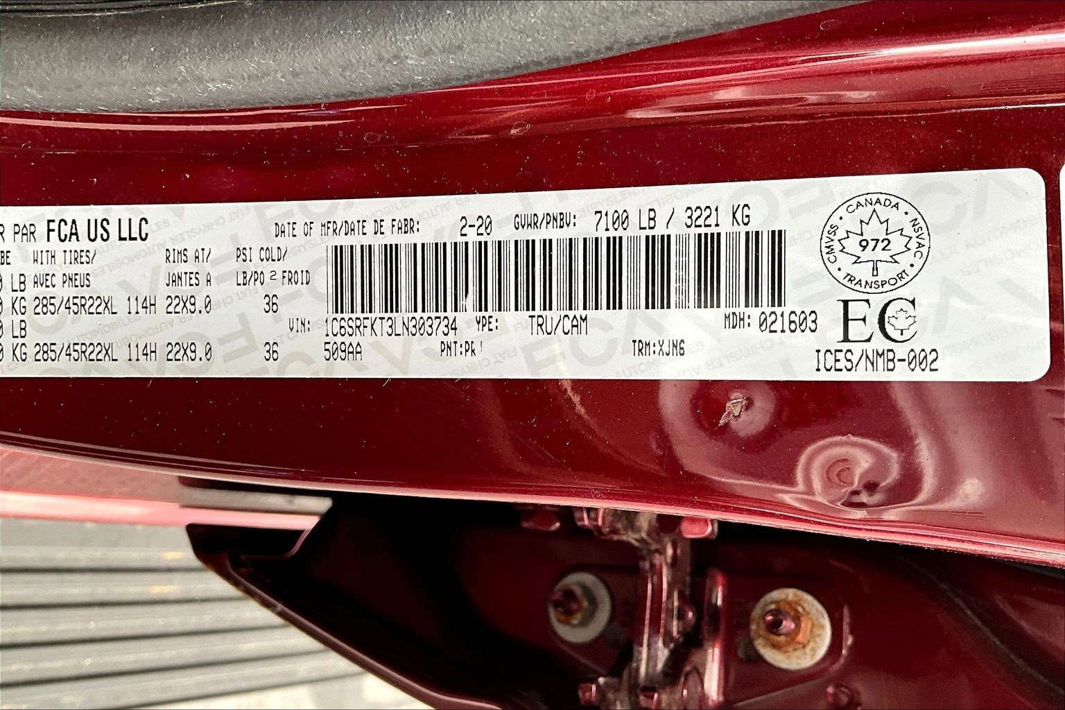 Used 2020 RAM 1500 Longhorn AWD/4WD image 18