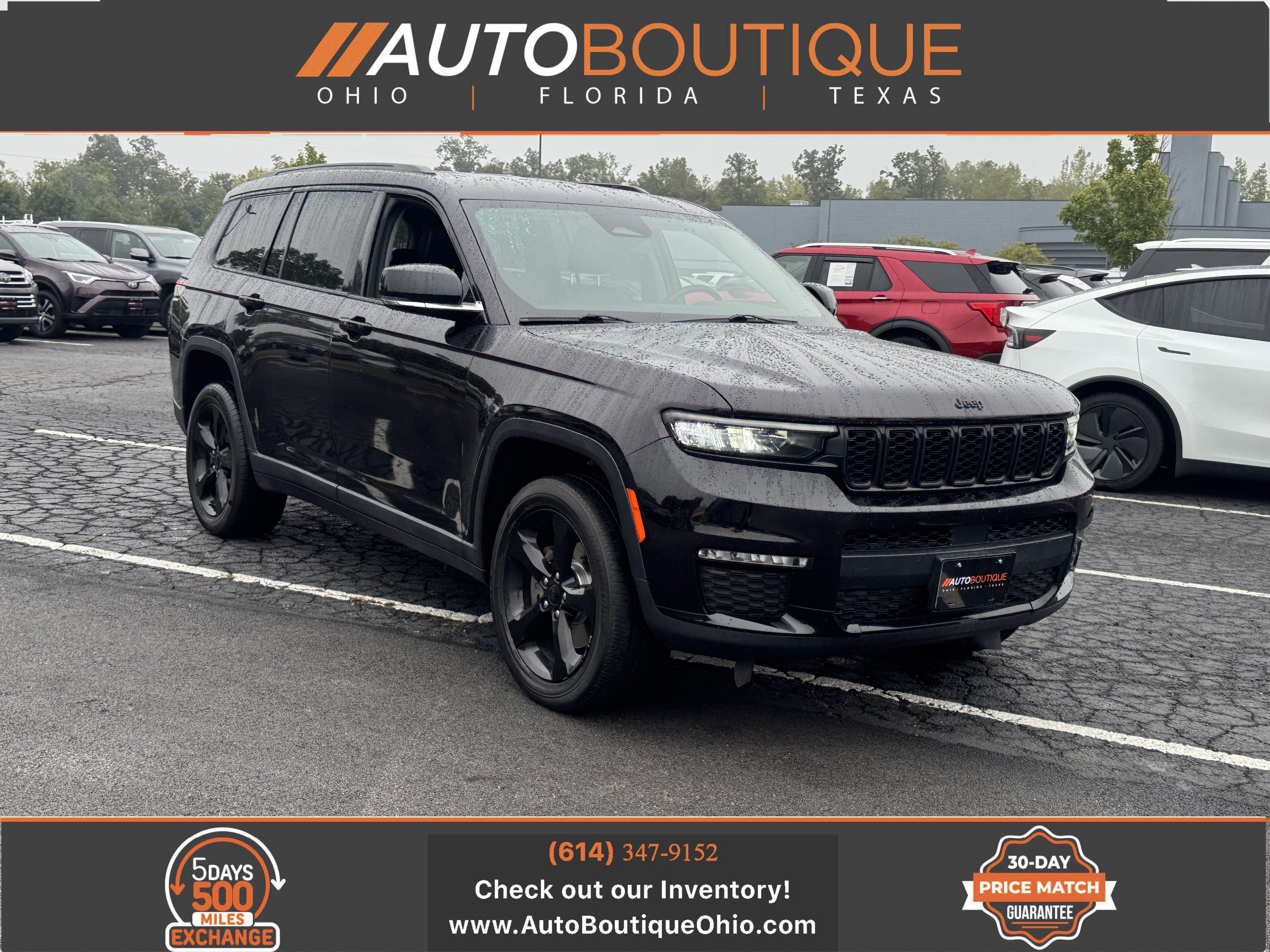Used 2022 Jeep Grand Cherokee L Limited w/ Black Appearance Package