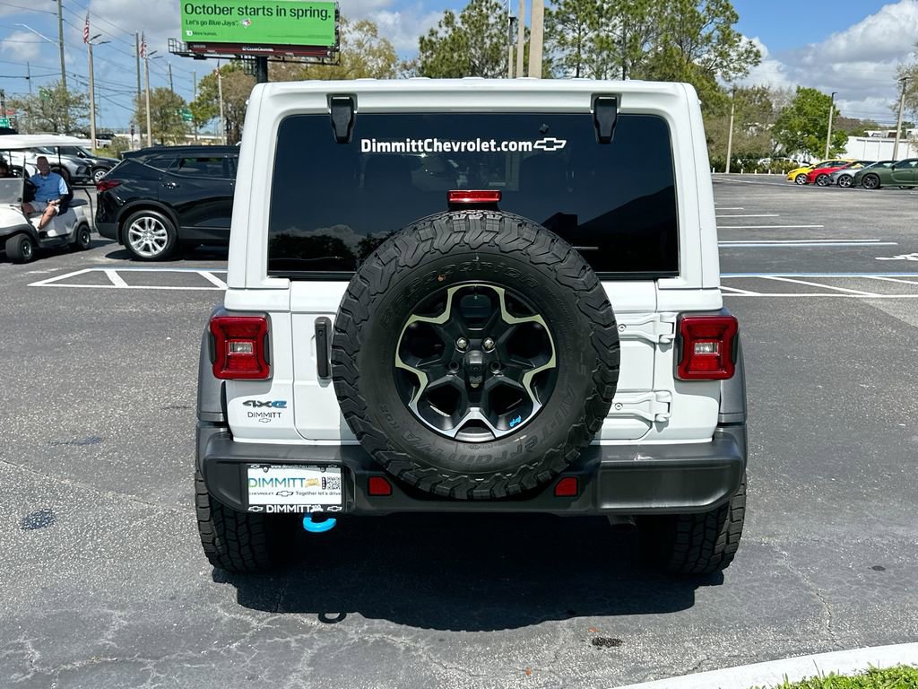 Used 2023 Jeep Wrangler Unlimited Rubicon 4xe w/ Cold Weather Group image 7