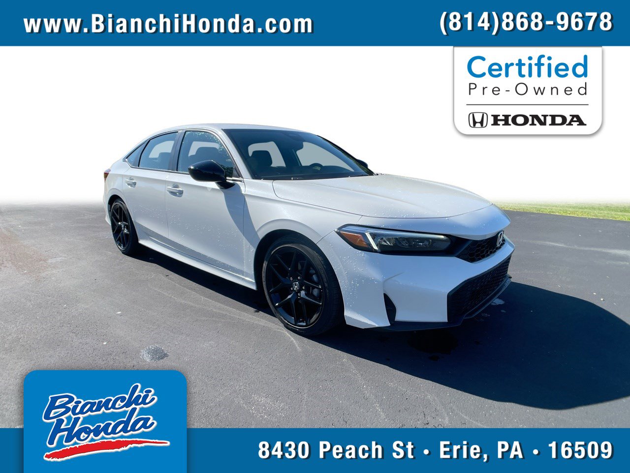 Certified 2025 Honda Civic Sport