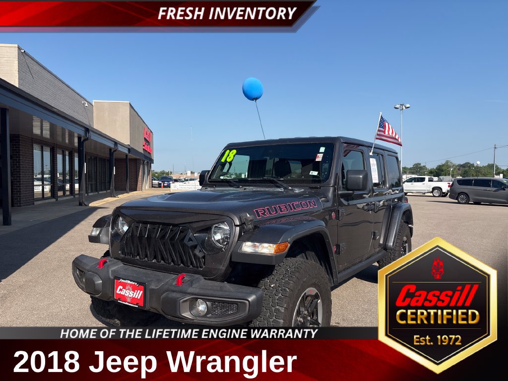 Used 2018 Jeep Wrangler Unlimited Rubicon