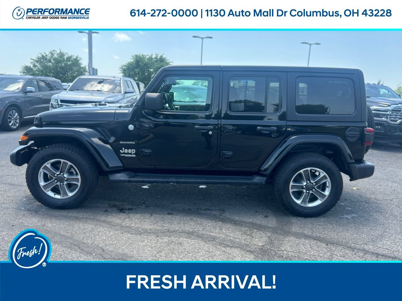 Used 2021 Jeep Wrangler Unlimited Sahara w/ Uconnect 4C Nav & Sound Group AWD/4WD image 7