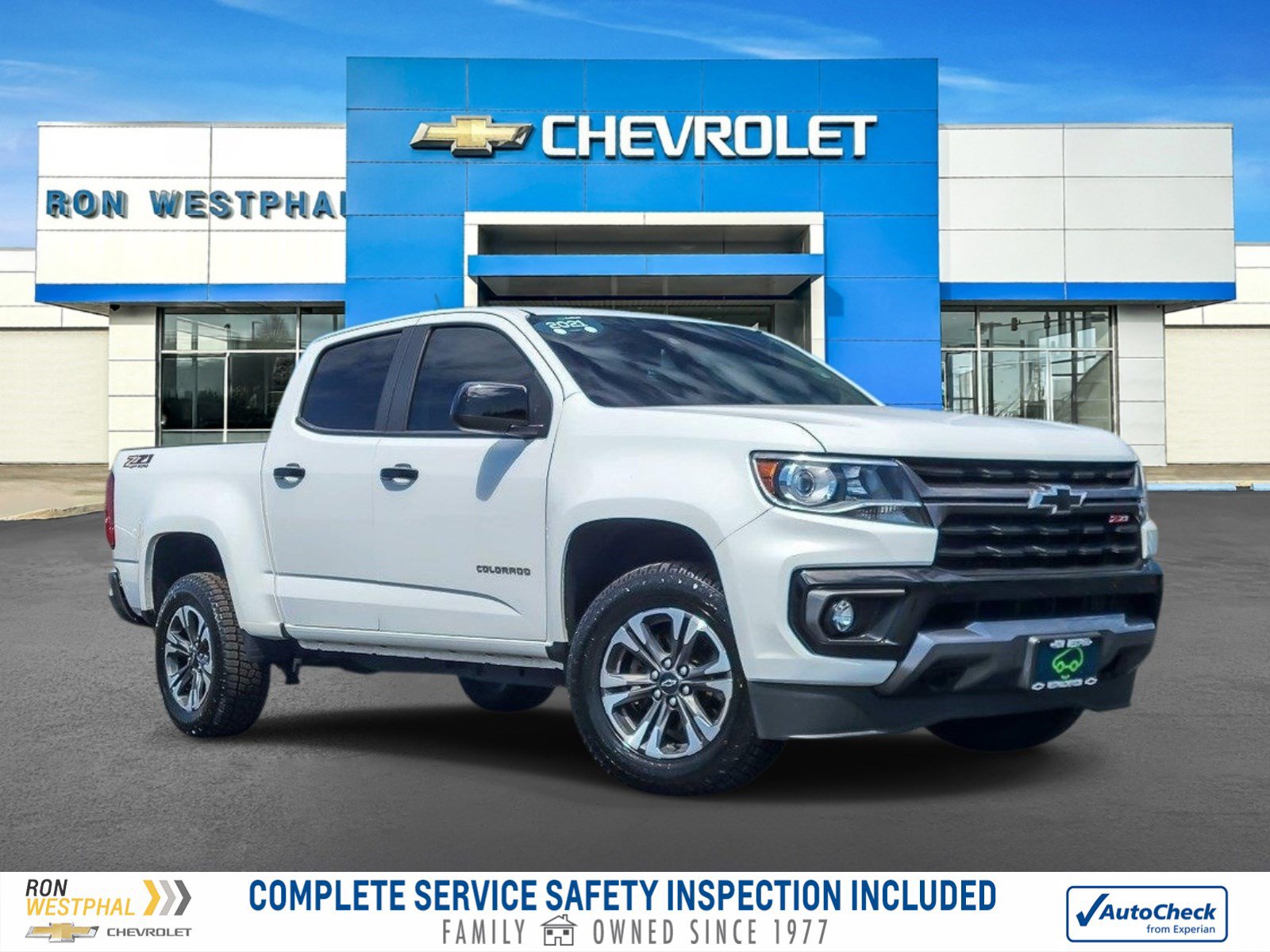 Certified 2021 Chevrolet Colorado Z71 w/ Safety Package AWD/4WD image 1