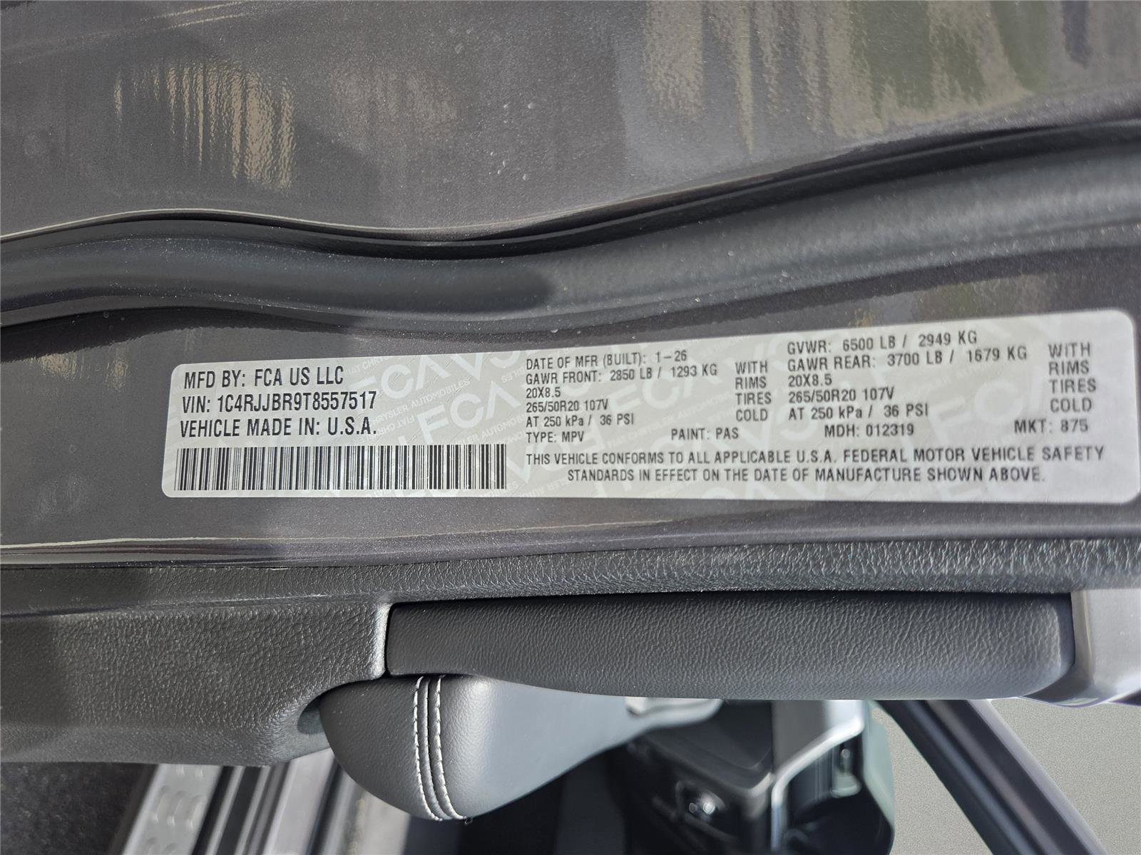 New 2026 Jeep Grand Cherokee L Limited image 32