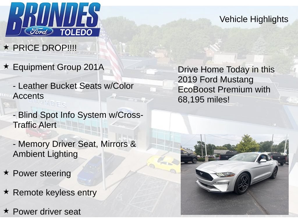 Used 2019 Ford Mustang Premium w/ Equipment Group 201A RWD image 5