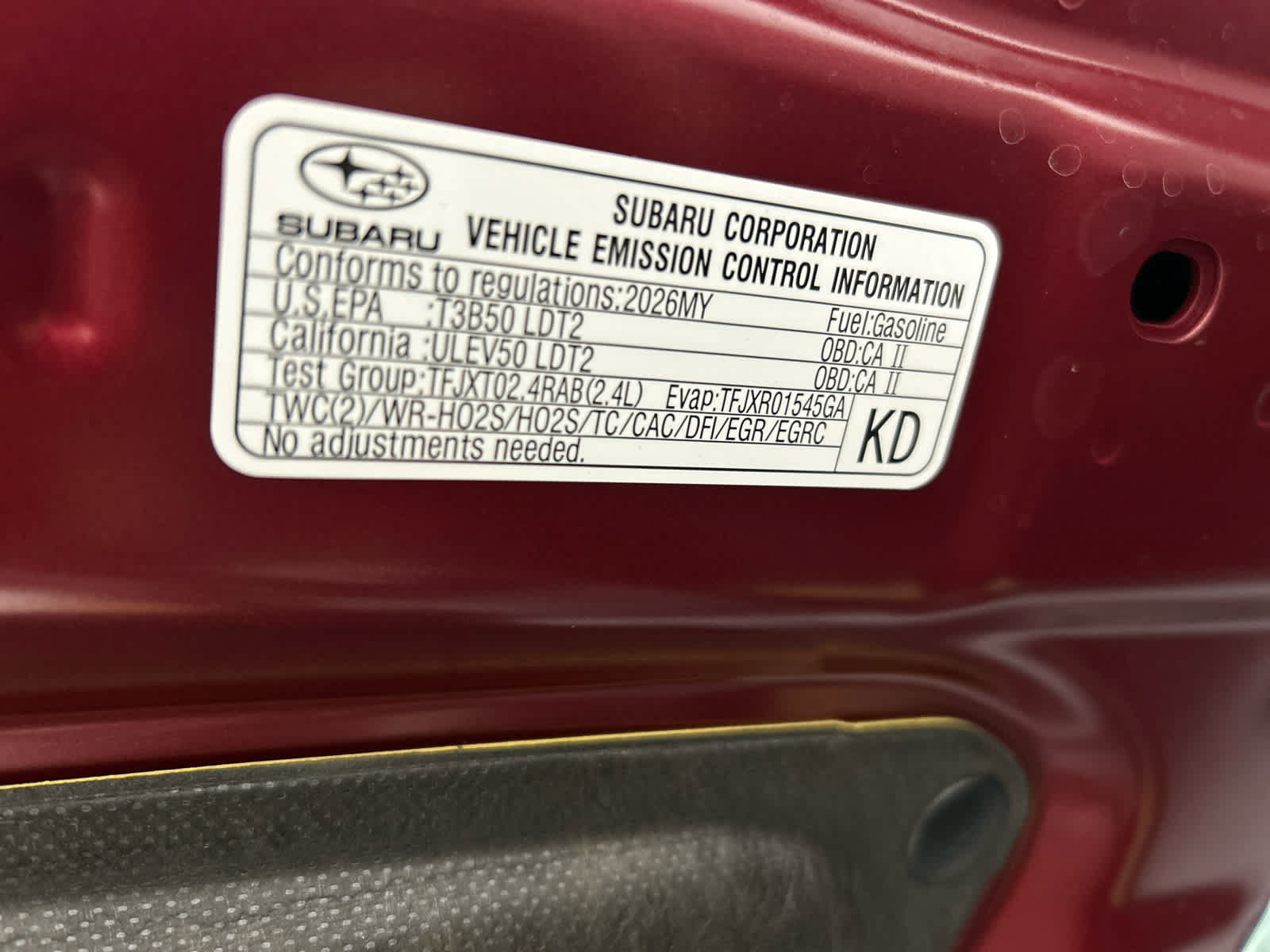 New 2026 Subaru Outback Touring XT AWD/4WD image 11