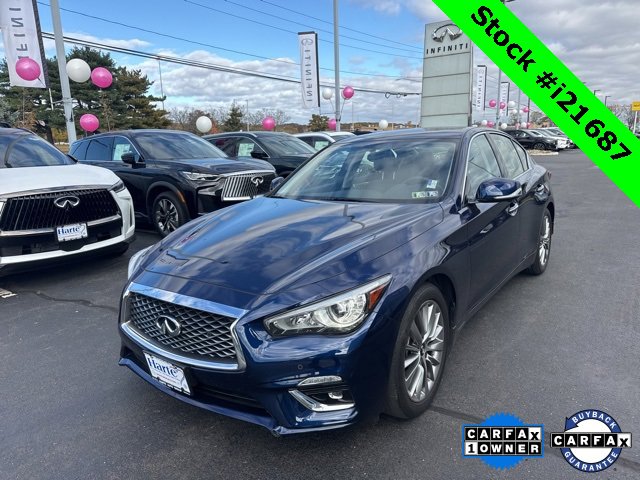 Certified 2022 INFINITI Q50 Luxe w/ Cargo Package