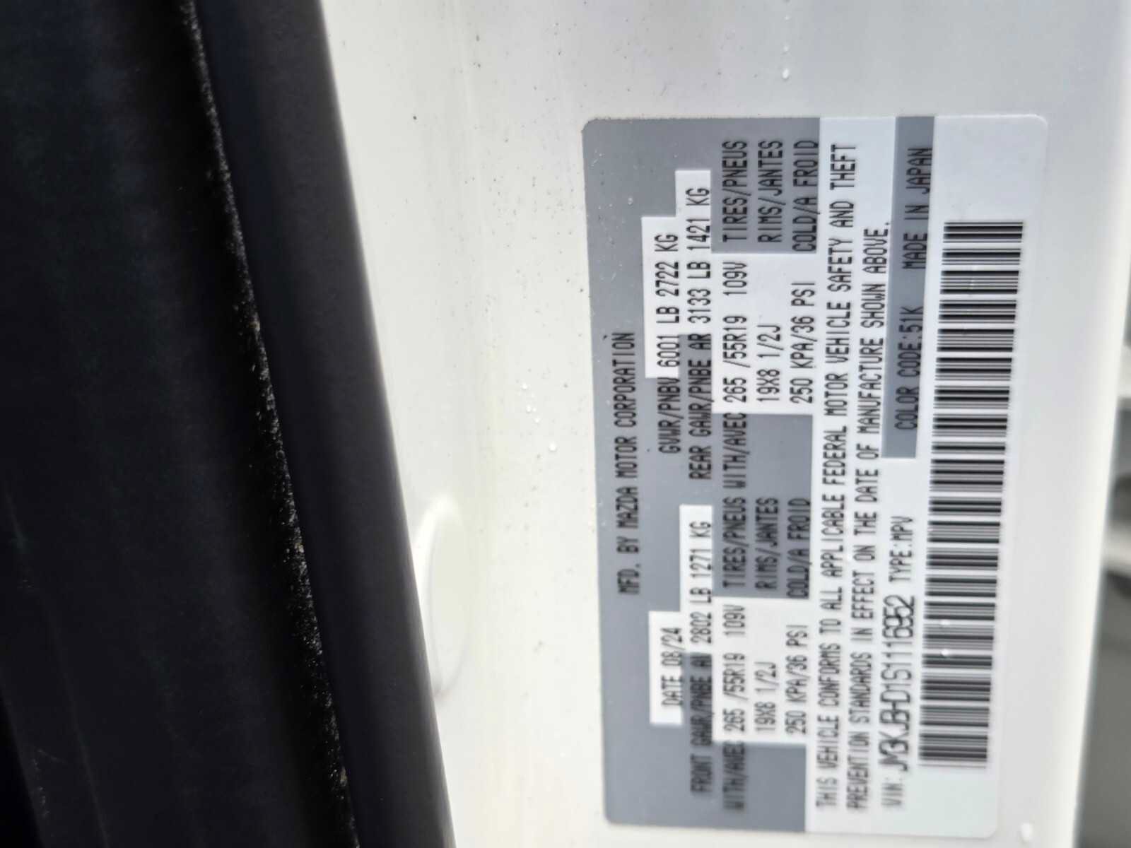 Certified 2025 MAZDA CX-70 3.3 Turbo w/ Preferred Package AWD/4WD image 23