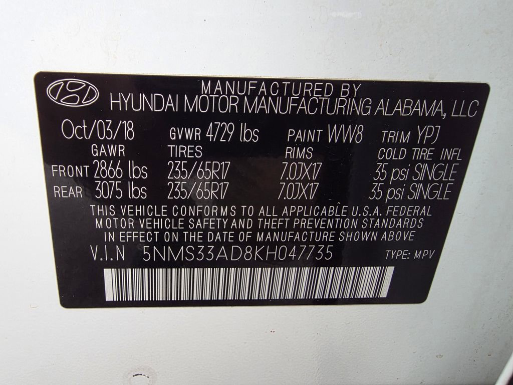 Used 2019 Hyundai Santa Fe SEL image 31