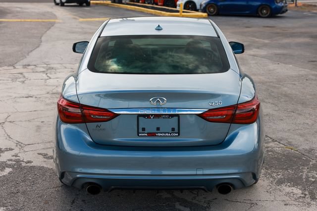 Used 2018 INFINITI Q50 Luxe w/ Cargo Package (L95) RWD image 12