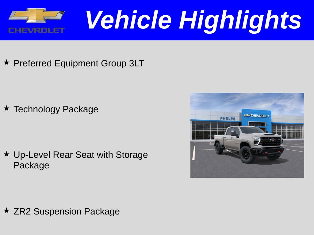New 2026 Chevrolet Silverado 2500 ZR2 AWD/4WD image 2