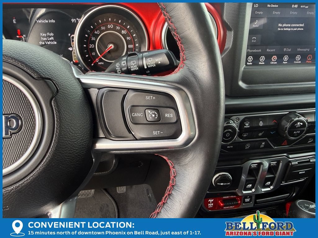 Used 2019 Jeep Wrangler Rubicon w/ LED Lighting Group AWD/4WD image 29