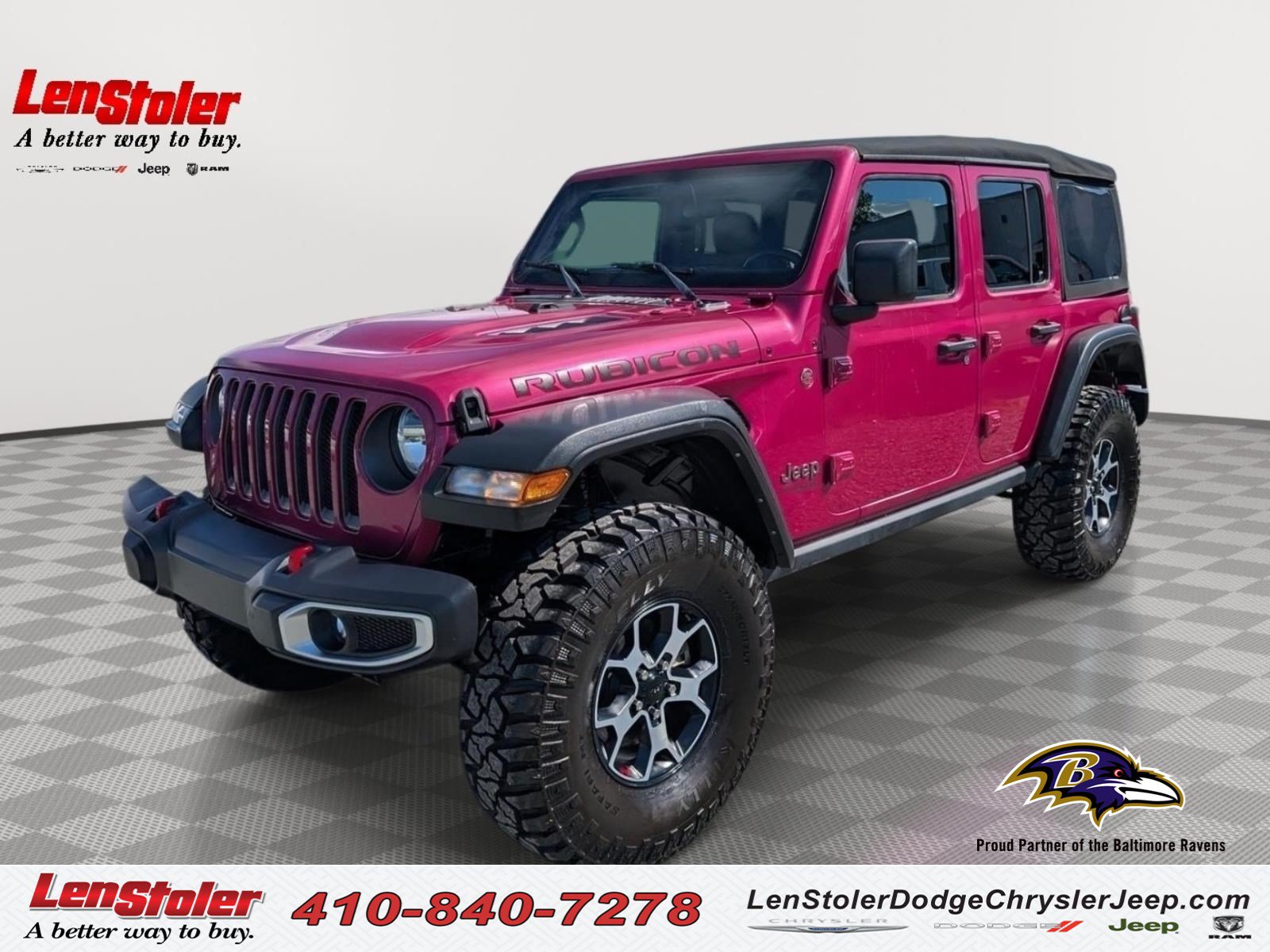 Used 2021 Jeep Wrangler Unlimited Rubicon AWD/4WD image 1