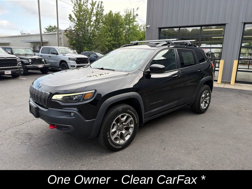 Used 2022 Jeep Cherokee Trailhawk w/ Sun, Sound & Nav Group AWD/4WD image 9