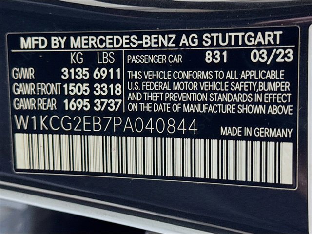 Certified 2023 Mercedes-Benz EQS 450+ 4MATIC Sedan image 33