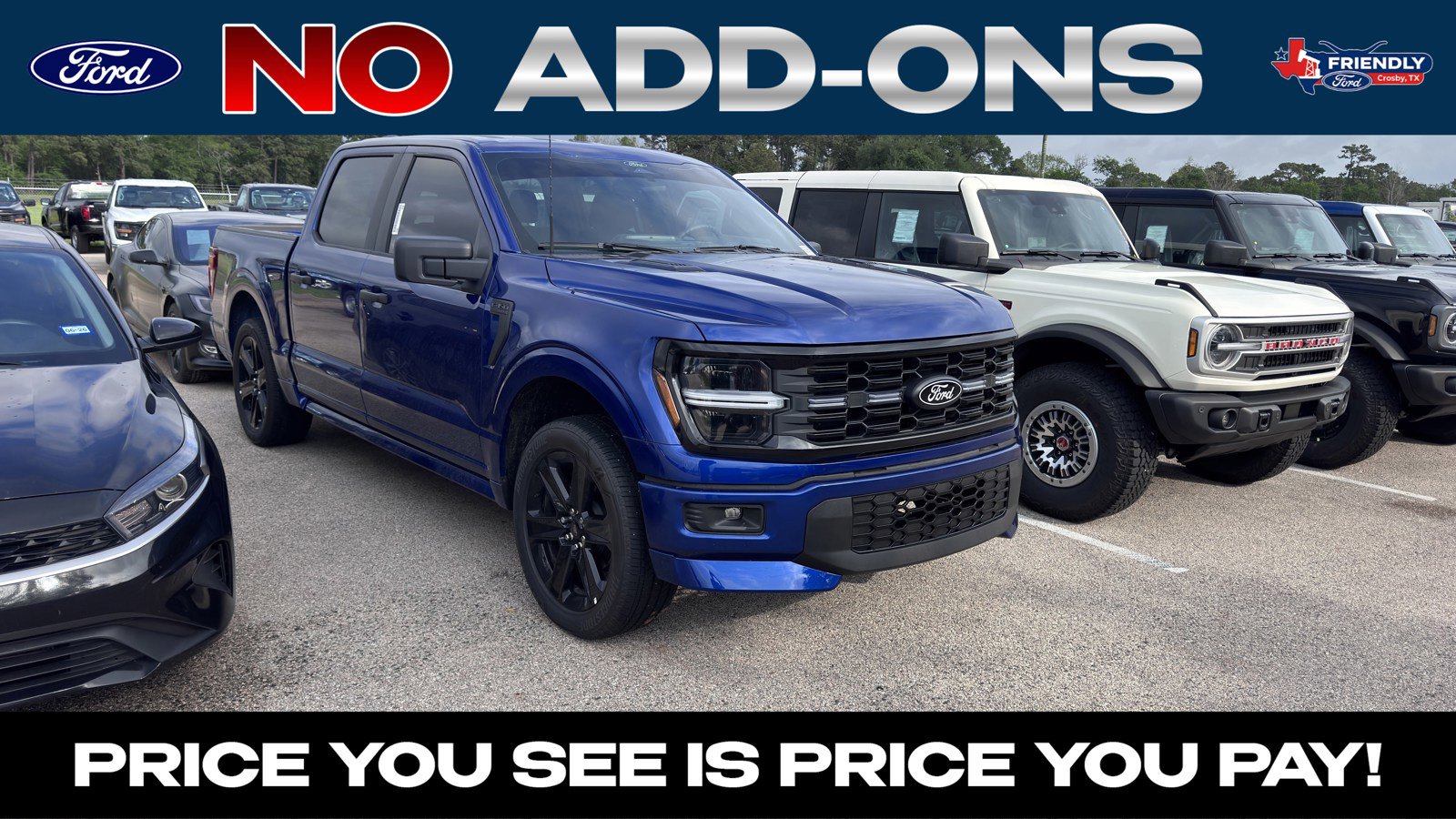 New 2026 Ford F150 STX w/ F-150 LOBO Package