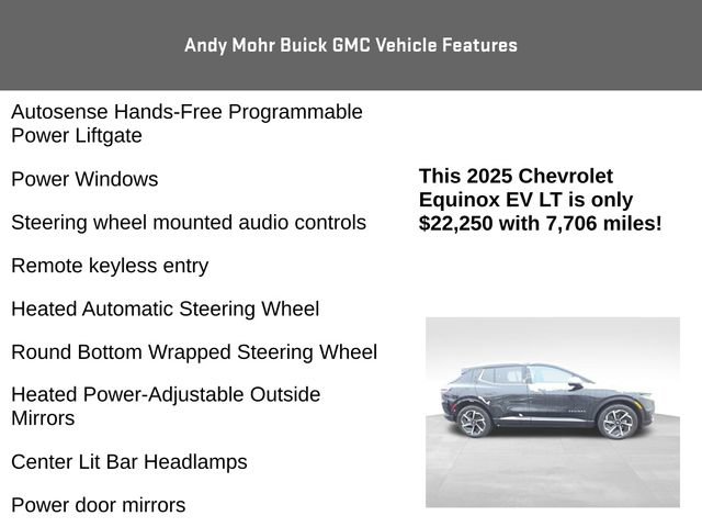 Used 2025 Chevrolet Equinox EV LT w/ Convenience Package image 15