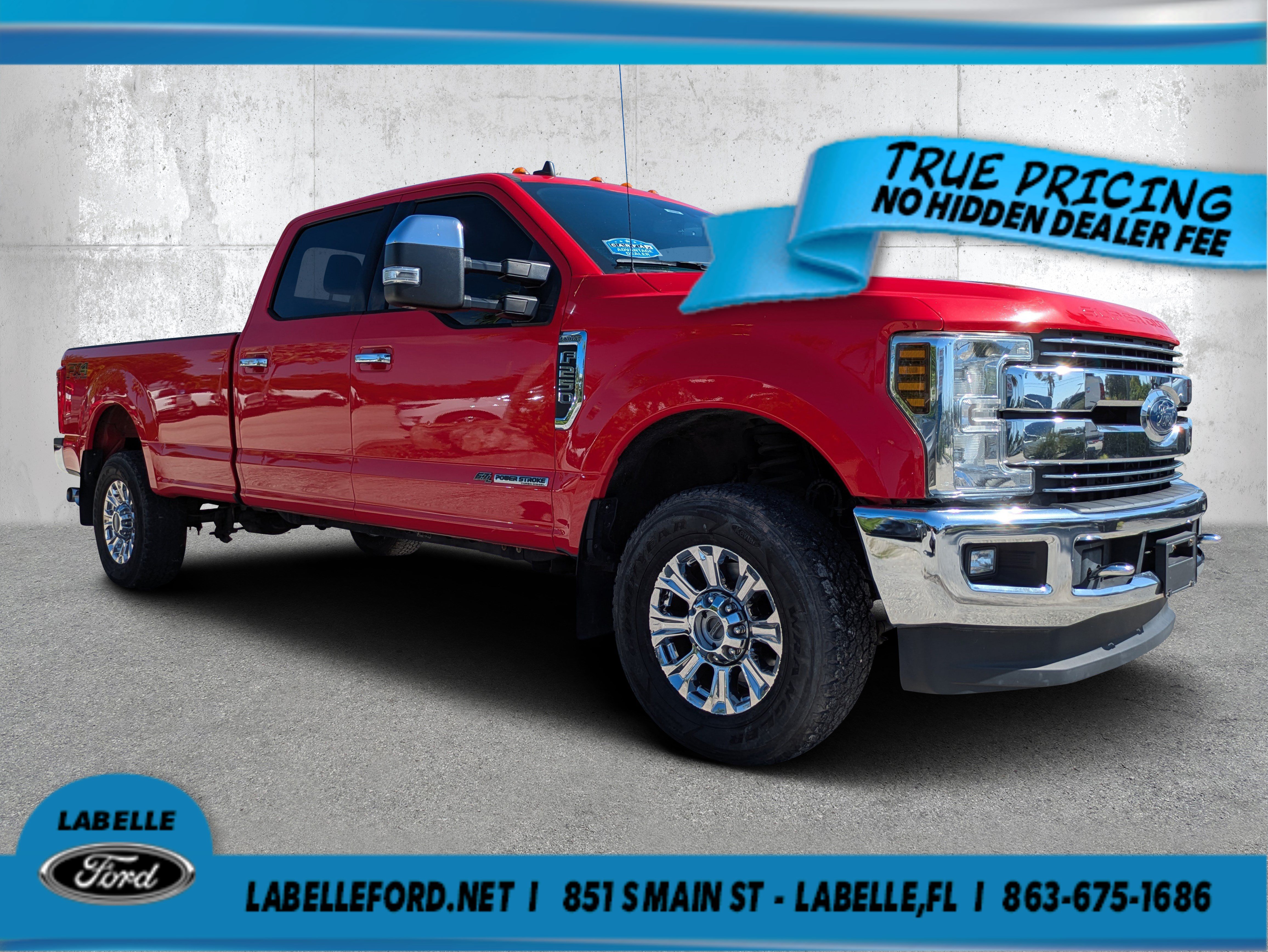 Used 2019 Ford F250 Lariat w/ Chrome Package AWD/4WD image 1