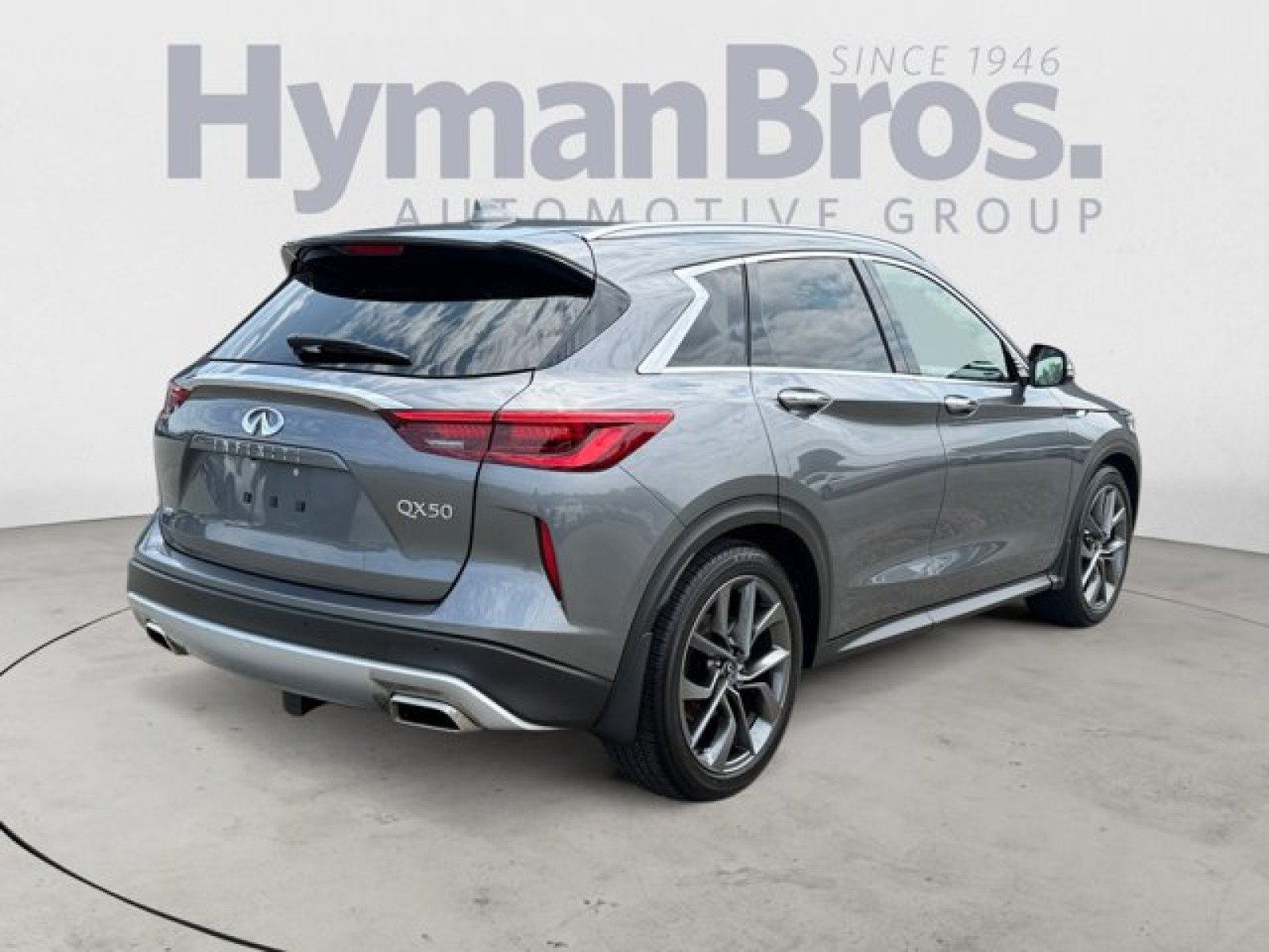 Certified 2021 INFINITI QX50 Autograph w/ Premium White Leather Package AWD/4WD image 3