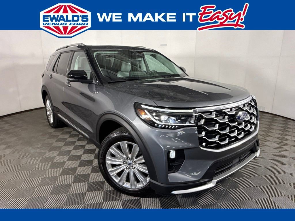 Used 2025 Ford Explorer Platinum w/ LUX Leather Package AWD/4WD video 1