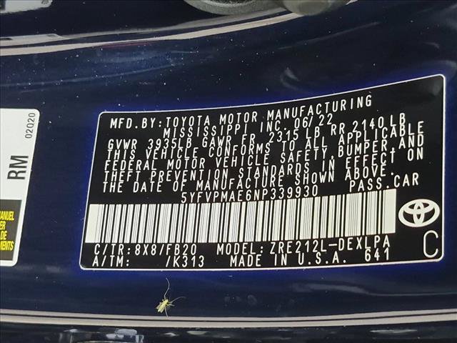 Used 2022 Toyota Corolla LE w/ LE Convenience Package FWD image 23