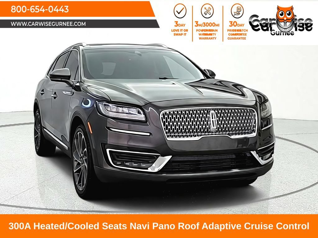 Used 2019 Lincoln Nautilus Reserve w/ Driver Assistance Package AWD/4WD image 1