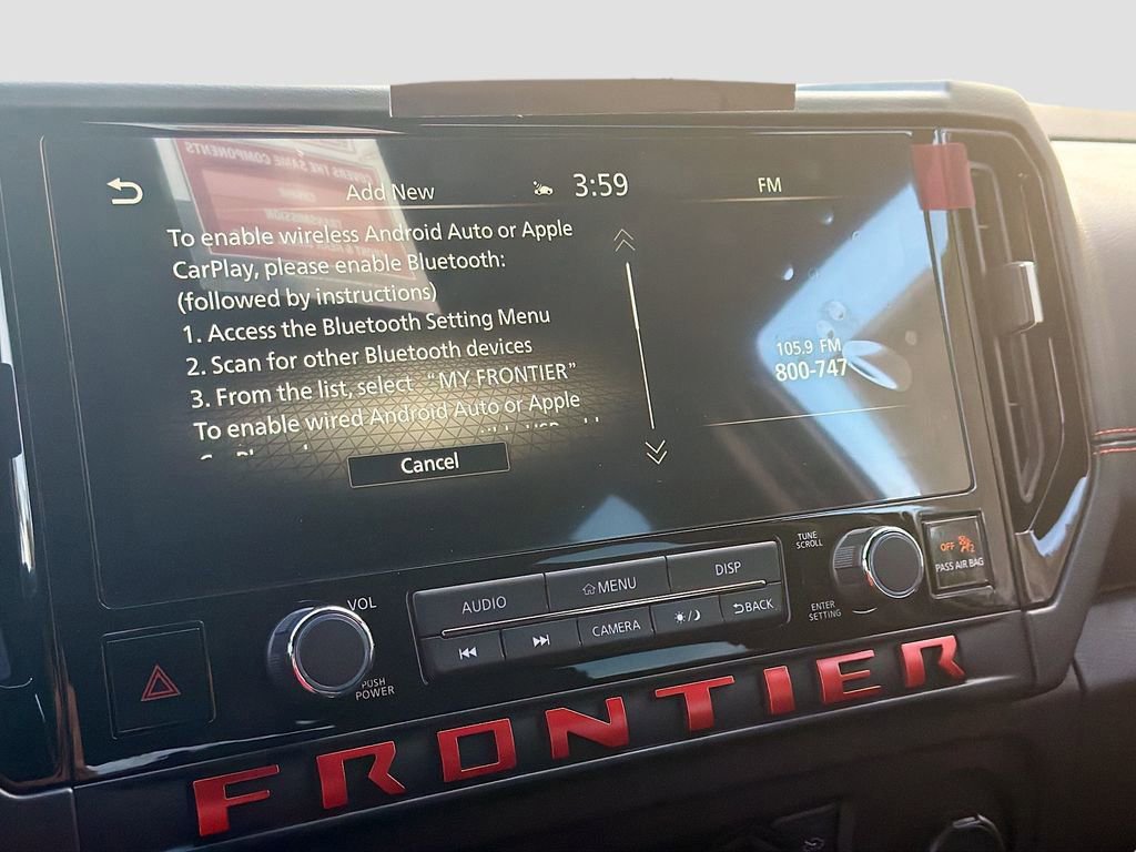 New 2026 Nissan Frontier PRO-4X w/ Pro-4x Convenience Package image 13