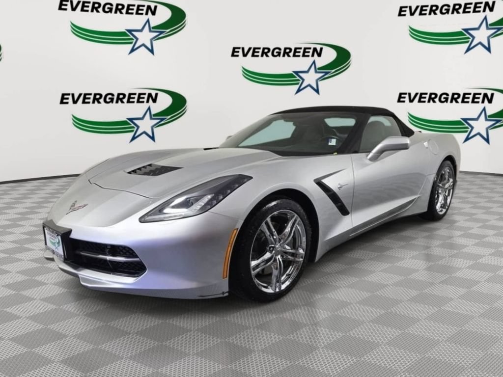 Used 2017 Chevrolet Corvette Stingray Convertible w/ 3LT Preferred Equipment Group RWD image 1