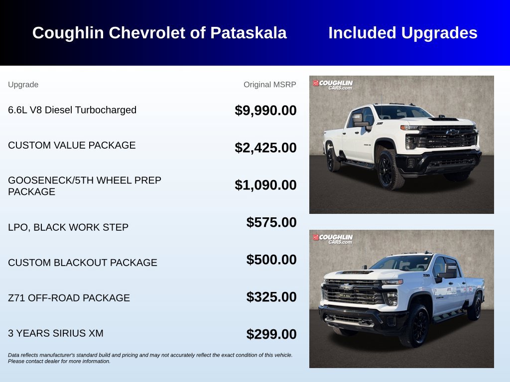 Used 2026 Chevrolet Silverado 2500 Custom w/ Custom Value Package AWD/4WD image 3