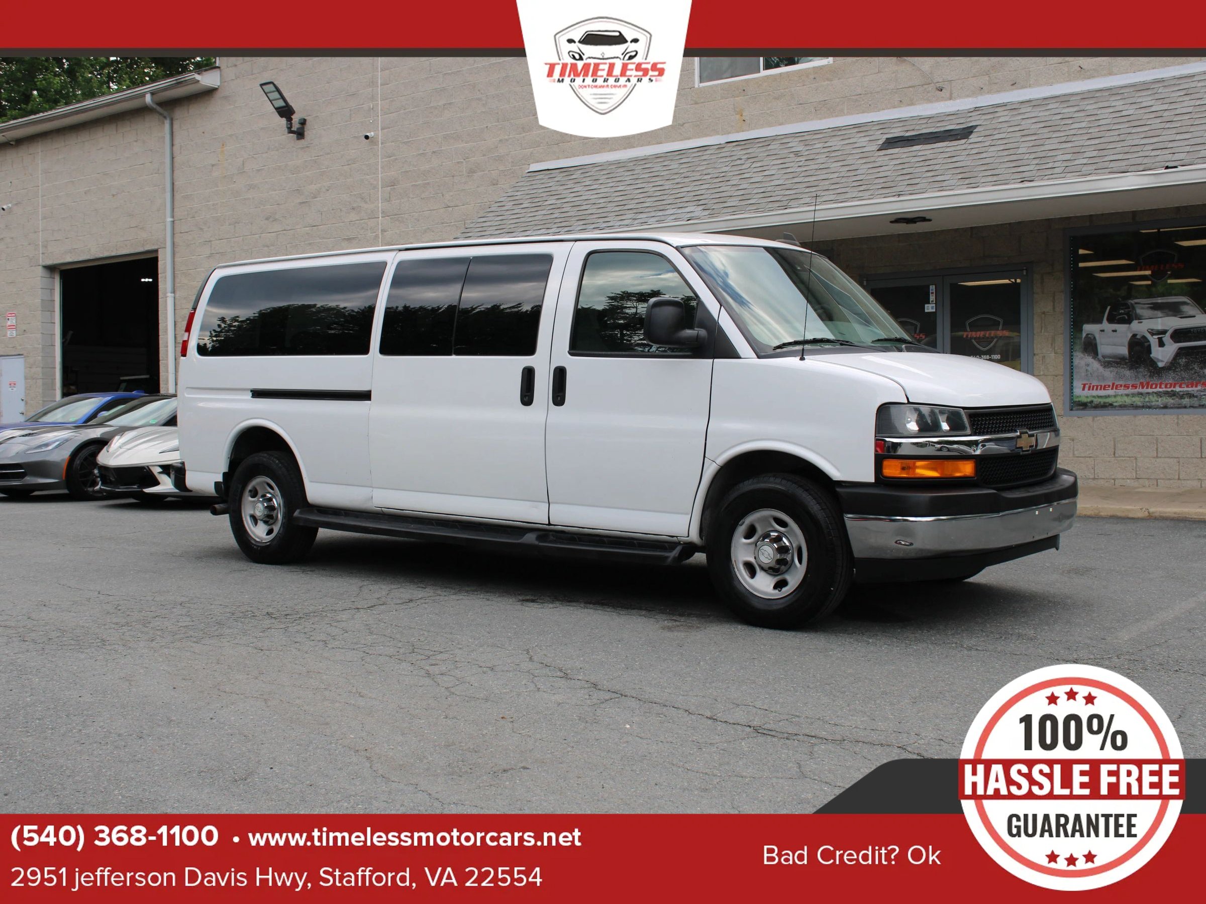 Used 2019 Chevrolet Express 3500 LT w/ LT Preferred Equipment Group RWD image 1