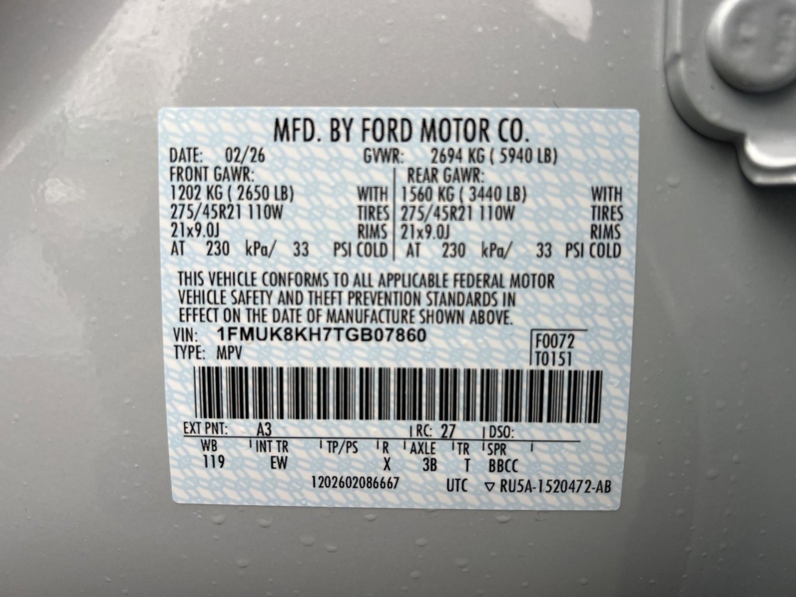 New 2026 Ford Explorer ST-Line w/ ST-Line Street Pack image 31