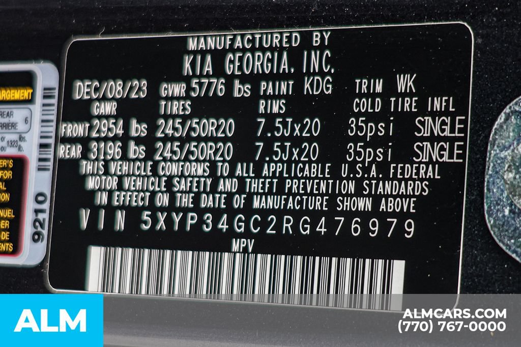 Used 2024 Kia Telluride EX FWD image 61