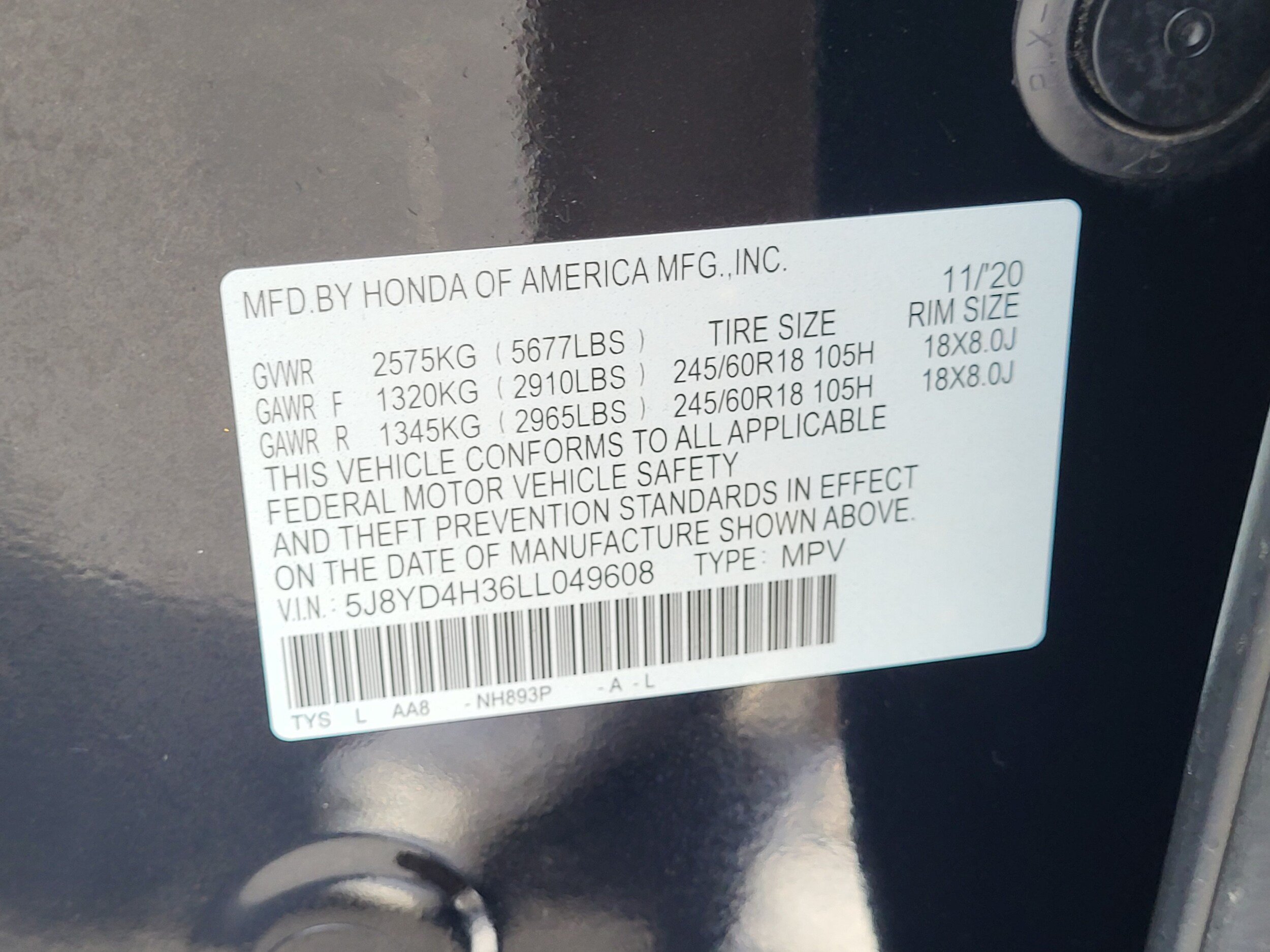 Used 2020 Acura MDX SH-AWD image 22
