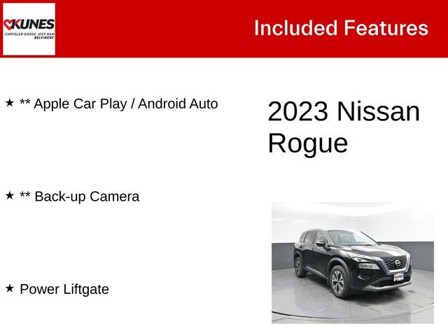 Used 2023 Nissan Rogue SV w/ SV Premium B Package AWD/4WD image 3