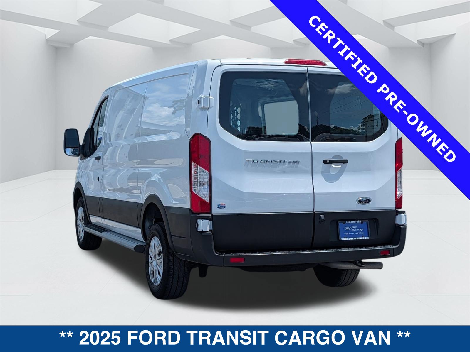 Certified 2025 Ford Transit 250 Low Roof w/ Exterior Upgrade Package RWD image 6