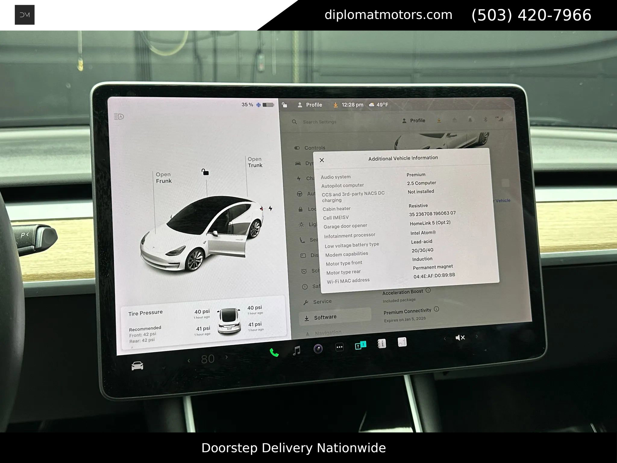 Used 2018 Tesla Model 3 Long Range image 30