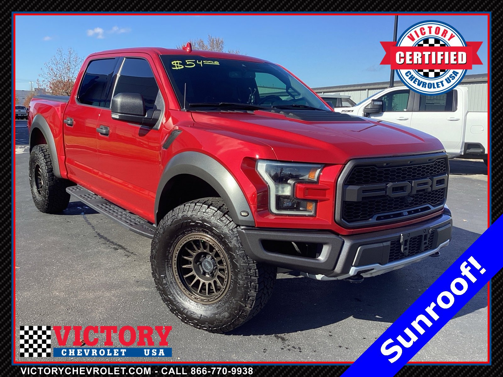 Used 2020 Ford F150 Raptor w/ Equipment Group 801A Mid