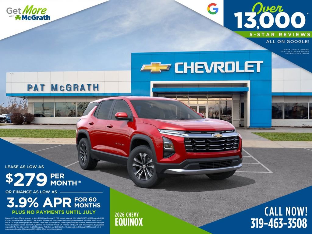 New 2026 Chevrolet Equinox LT image 1