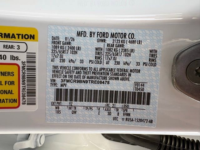 New 2026 Ford Bronco Sport Big Bend w/ Convenience Package AWD/4WD image 29